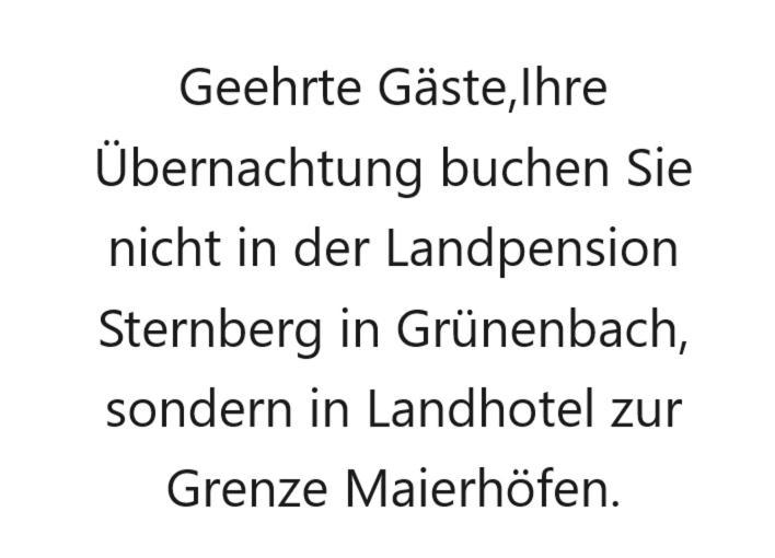 Uebernachtungsmoeglichkeit In Maierhoefen Grunenbach Экстерьер фото